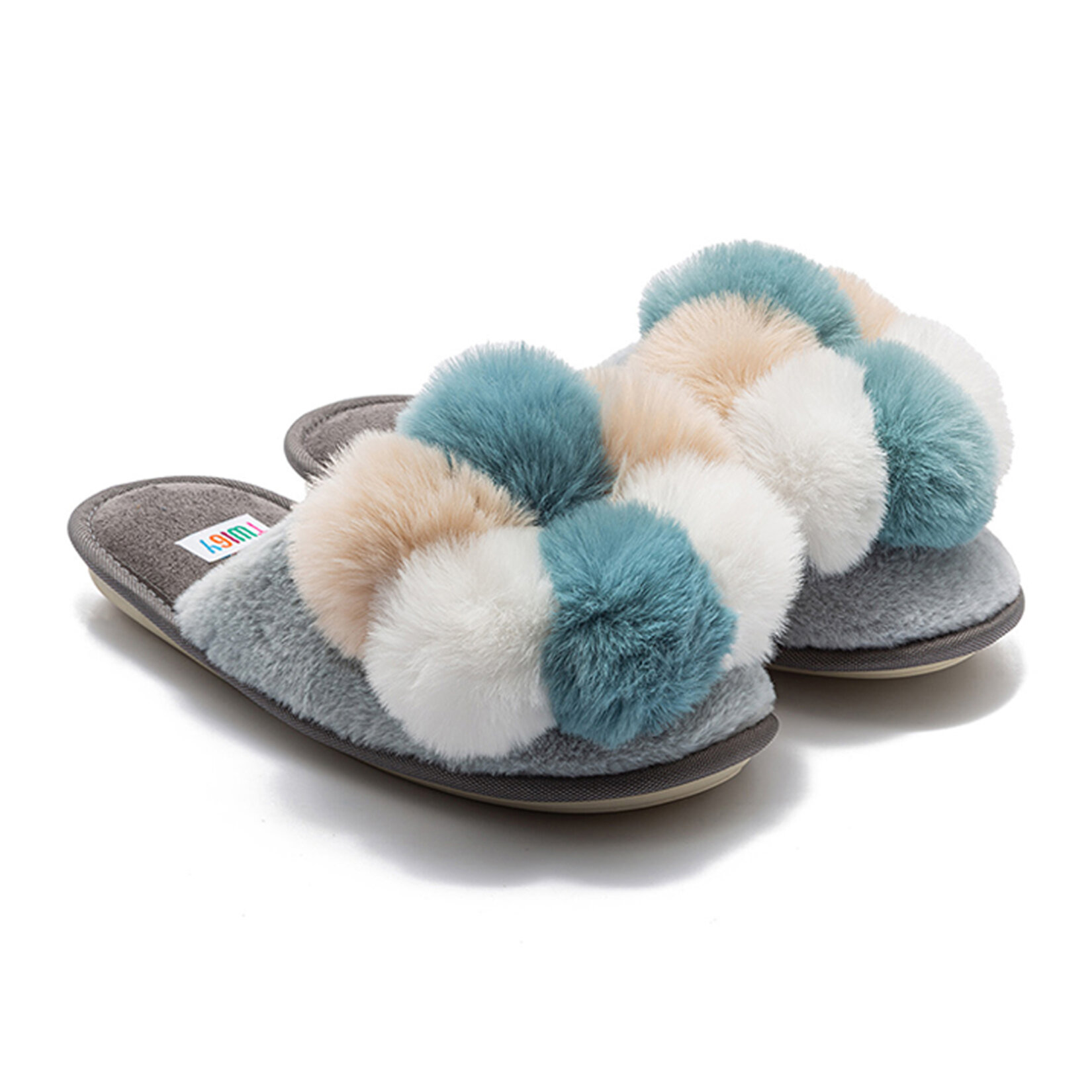 Twigy Tess Mavi Kadın Terlik 36-41 - Görsel 1