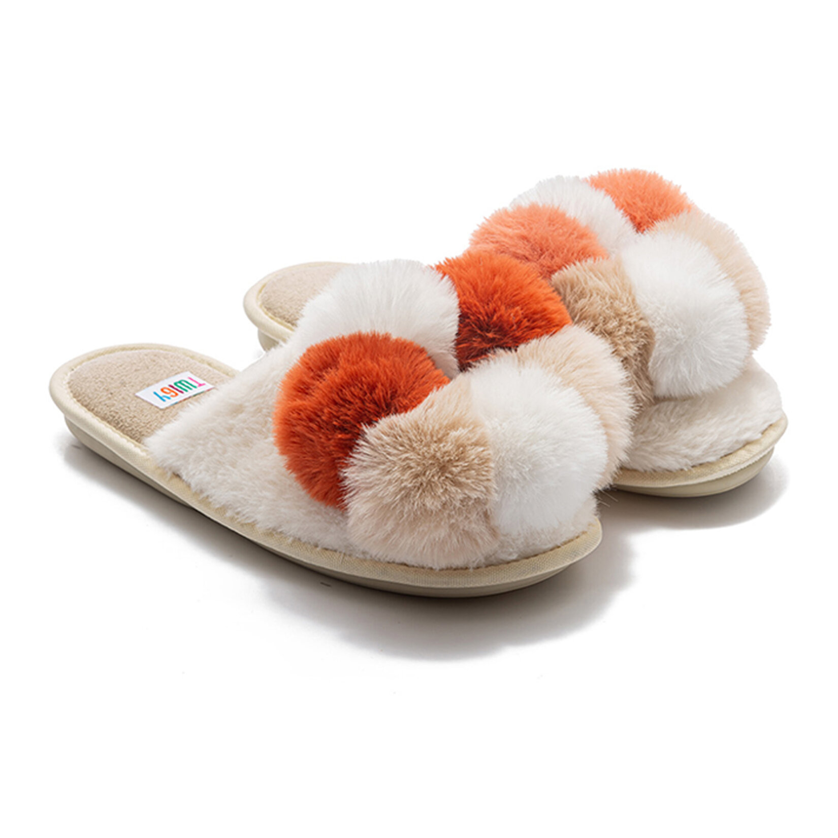 Twigy Tess Bej 40 Kadın Terlik - Görsel 1