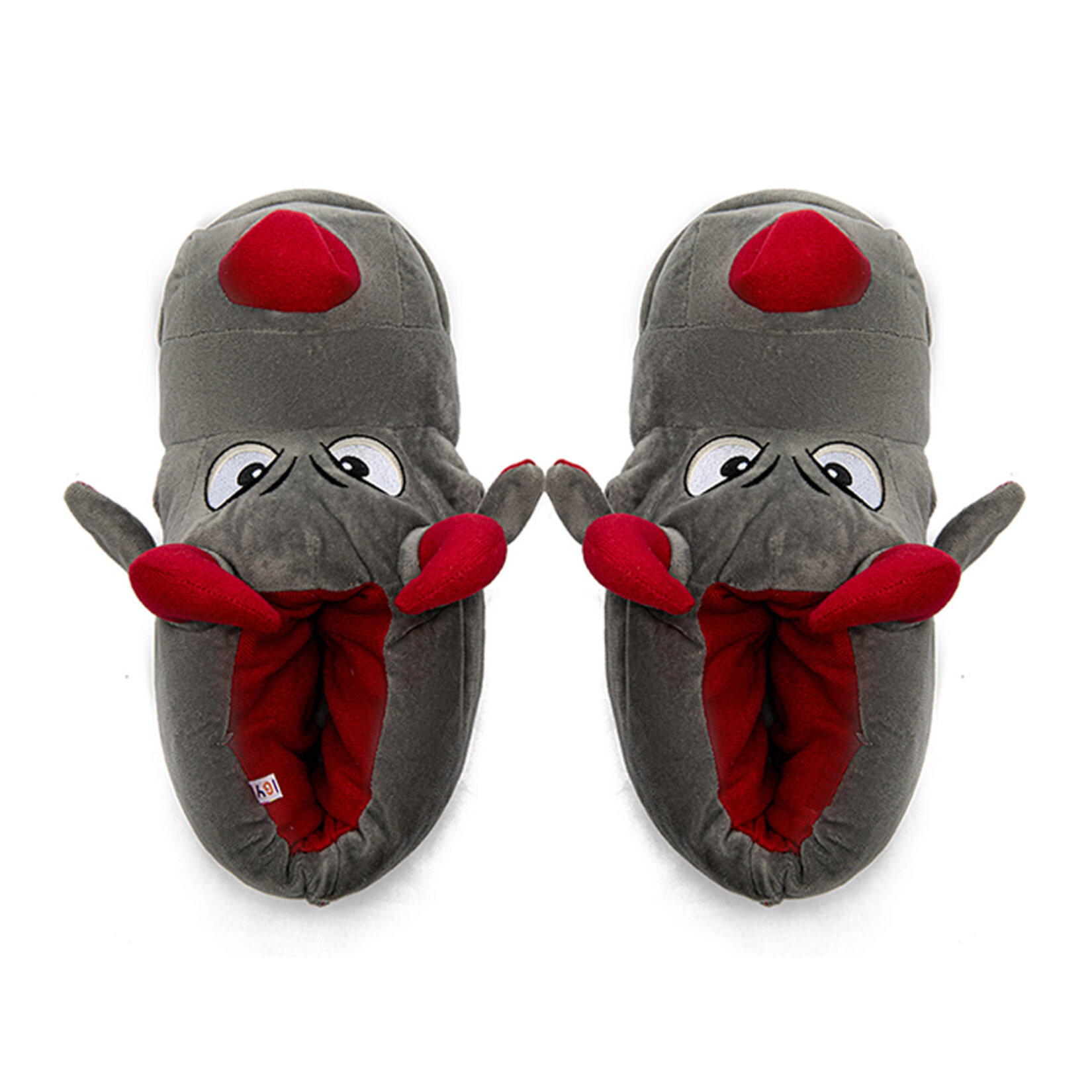 Twigy Toro 41-42 Gri Erkek Hayvanlı Panduf - Görsel 3