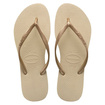 Havaianas Slim Light Golden 41/42 - Görsel 1