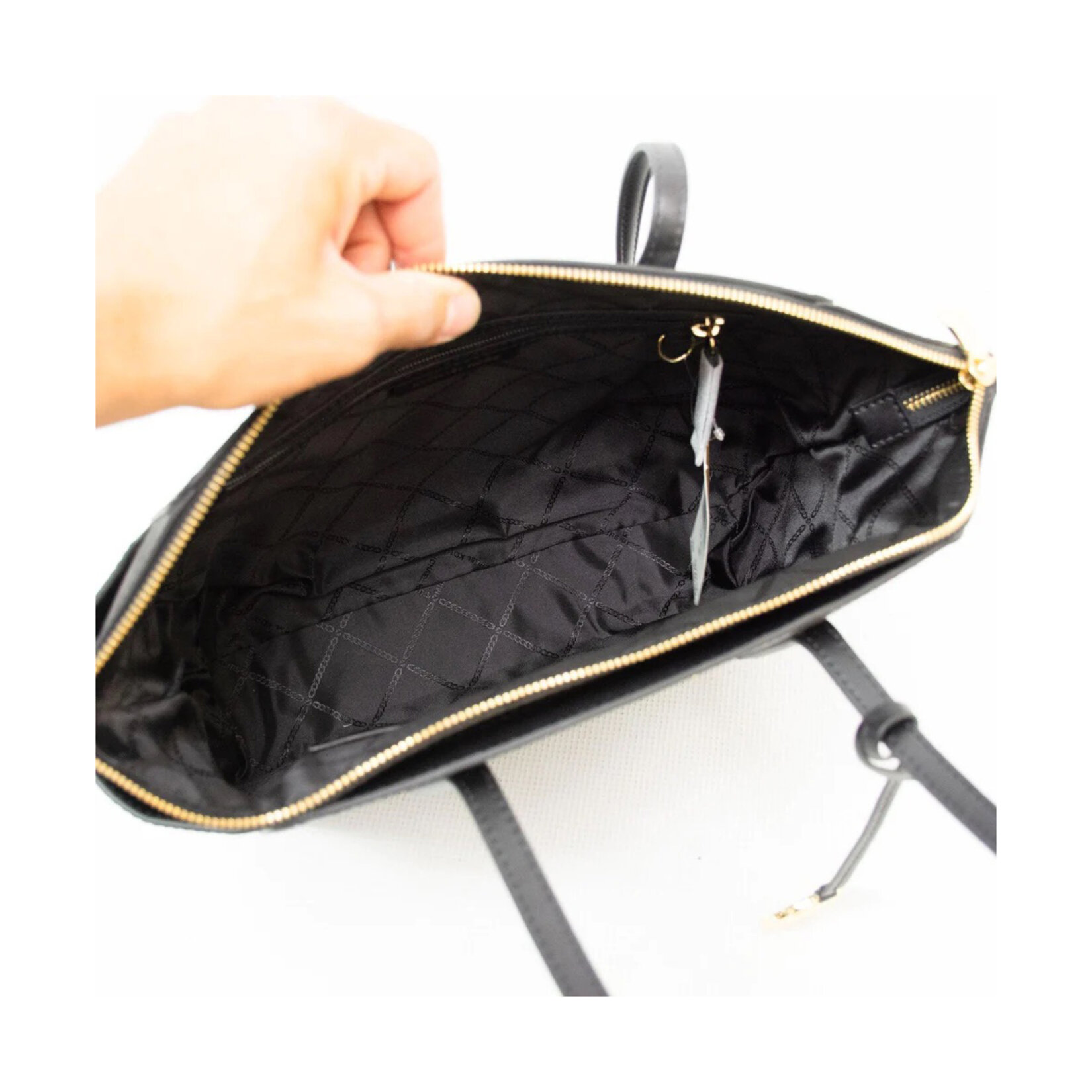 Michael Kors Kadın Omuz Çantası 30S2G6AT2L - Black - Görsel 4