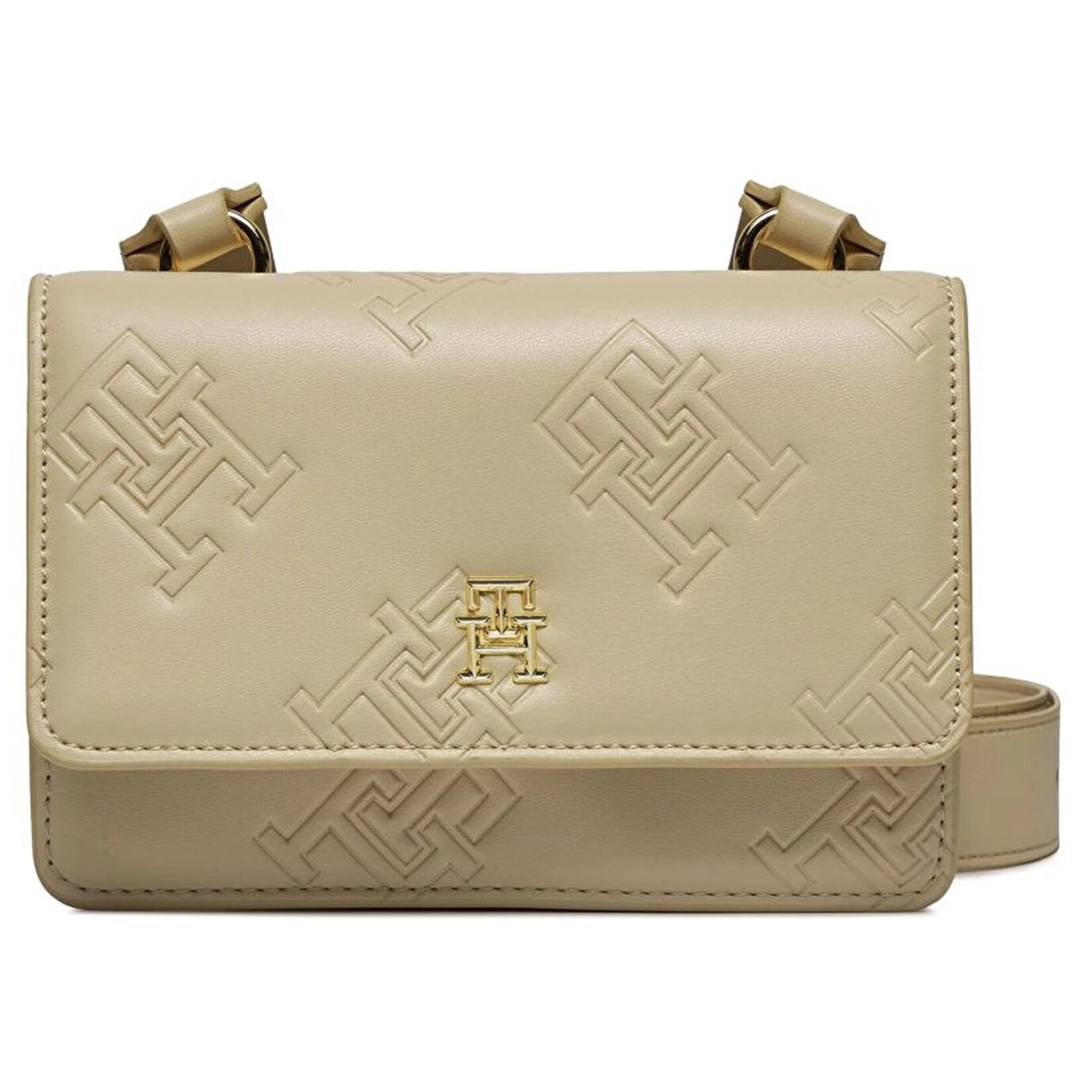 Tommy Hilfiger AW0AW15727-AES Kadın Omuz Çantası Bej - Görsel 1