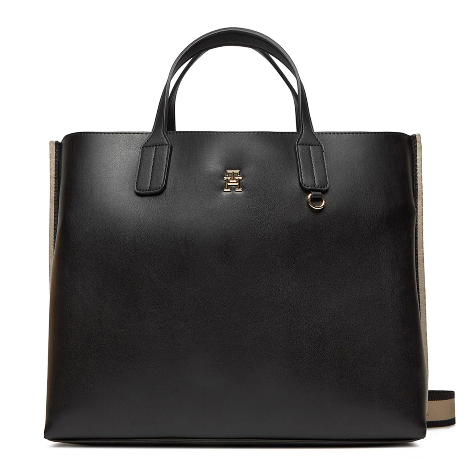 Tommy Hilfiger AW0AW15692-BDS Kadın Omuz Çantası Siyah - Görsel 1