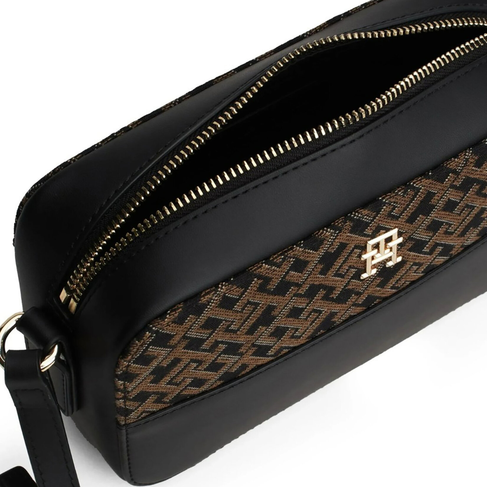 Tommy Hilfiger AW0AW17073-BDS Kadın Omuz Çantası Siyah - Görsel 3