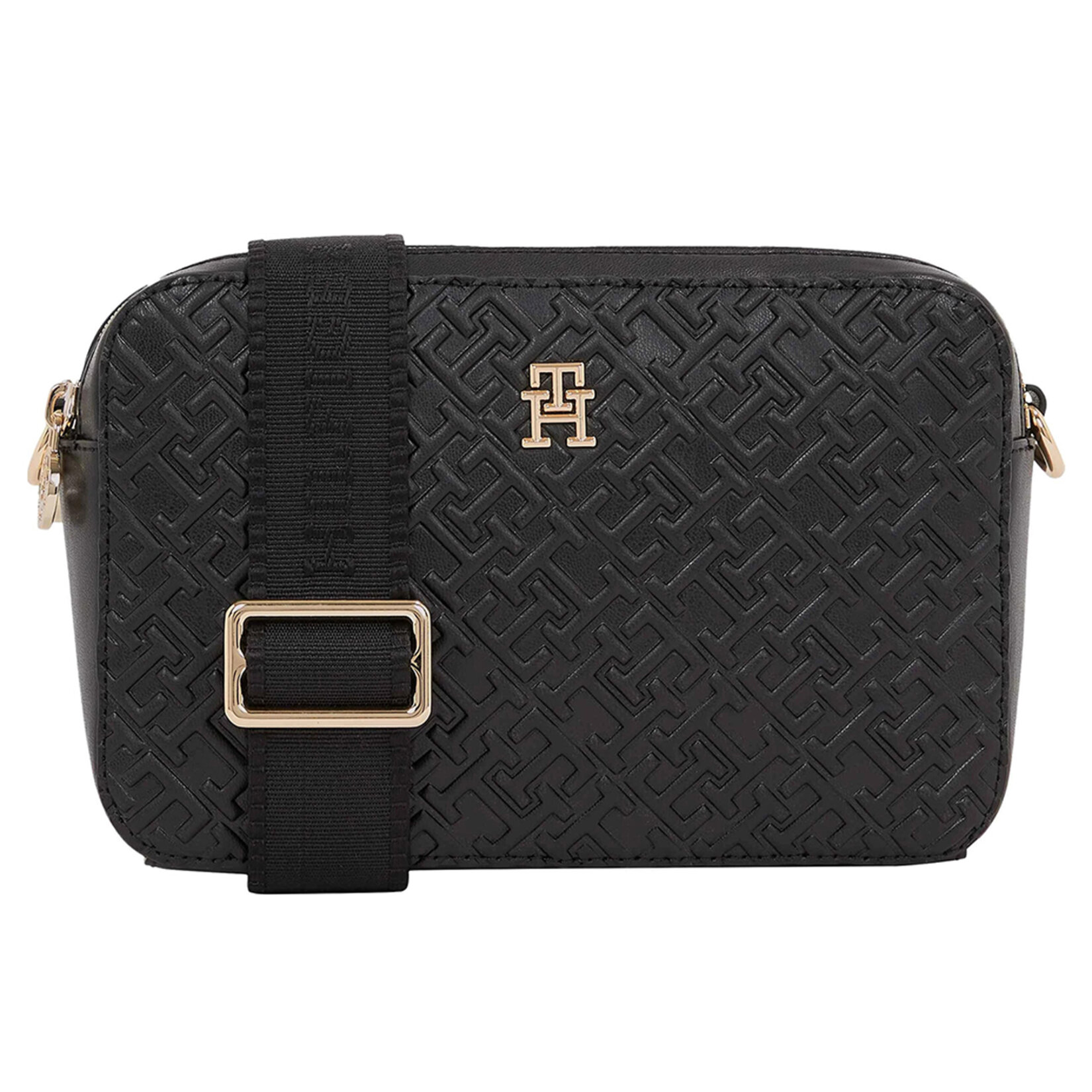 Tommy Hilfiger AW0AW16470-BDS Kadın Omuz Çantası Siyah - Görsel 1