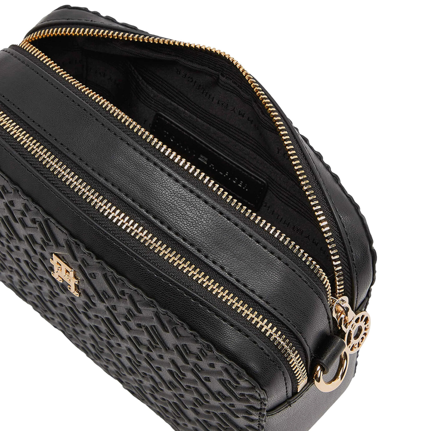 Tommy Hilfiger AW0AW16470-BDS Kadın Omuz Çantası Siyah - Görsel 3