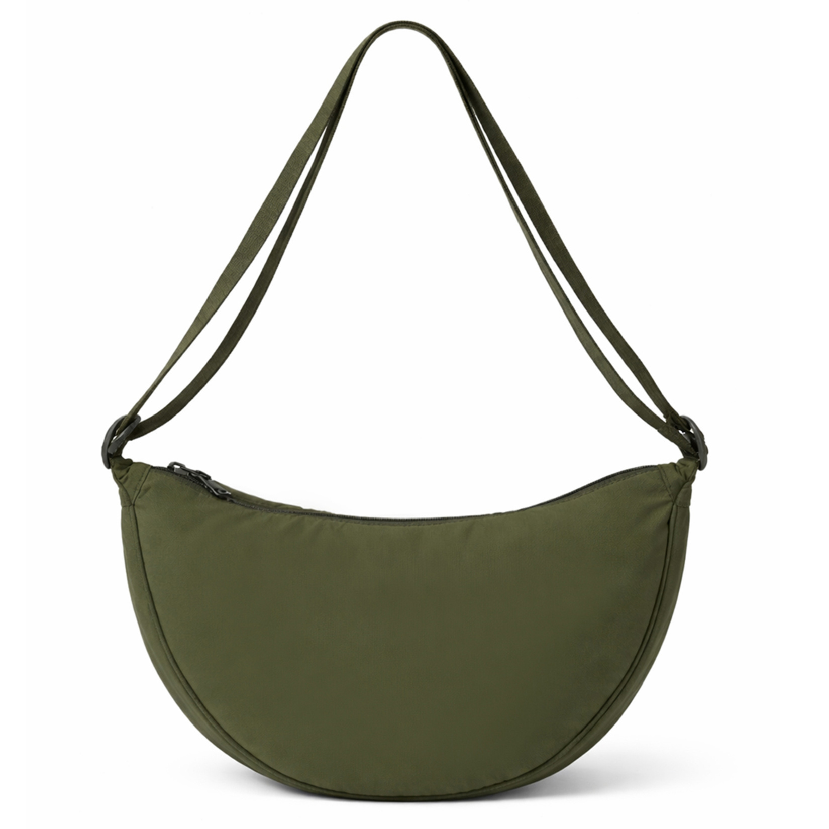 Uniqlo 261-478708-58 Round Mini Kadın Omuz Çanta Yeşil - Görsel 2