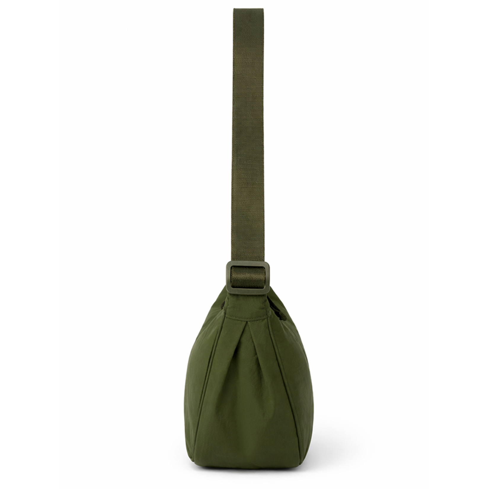 Uniqlo 261-478708-58 Round Mini Kadın Omuz Çanta Yeşil - Görsel 3