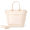 Uniqlo 261-481264-30 2 Way Utility Kadın Çanta Bej - Görsel 1