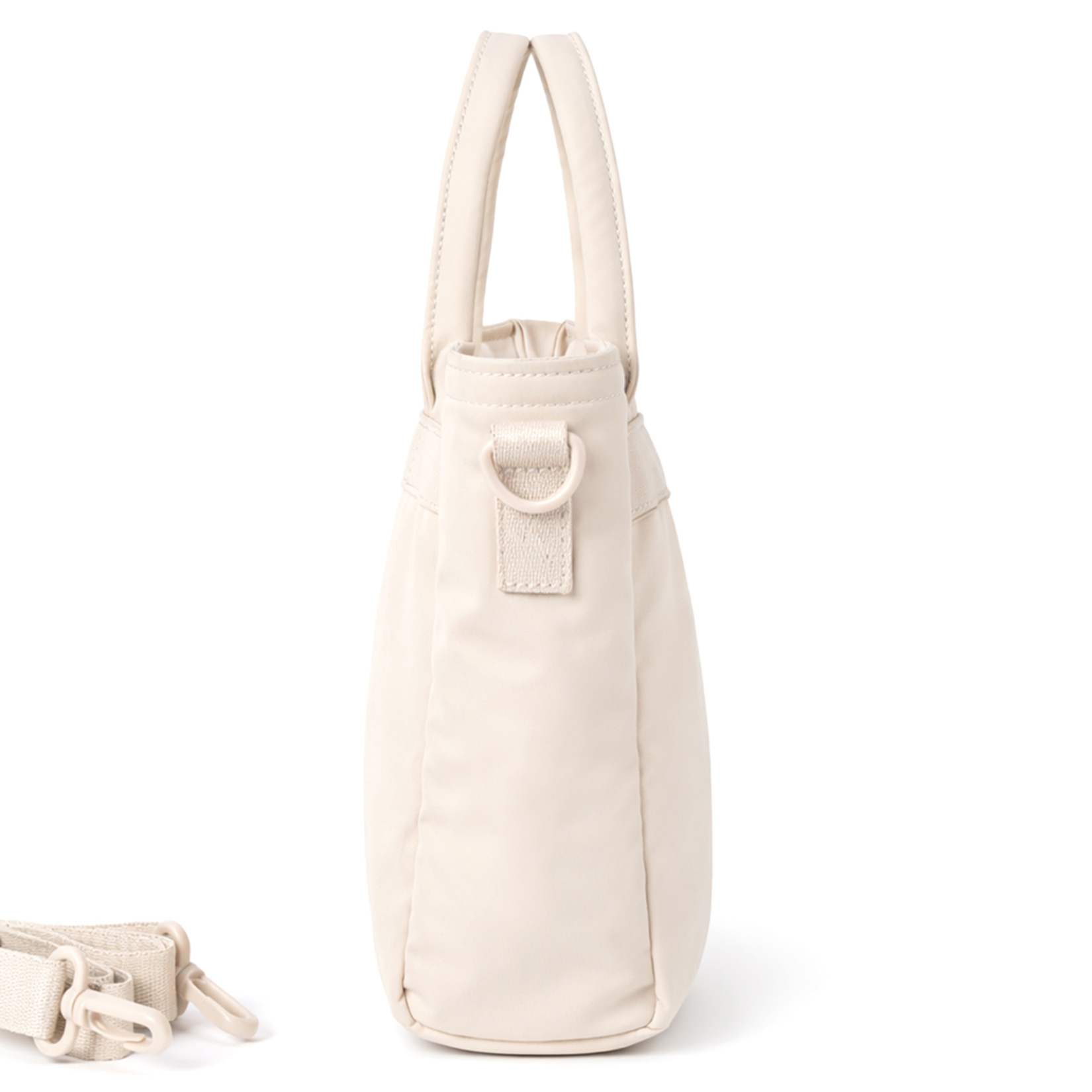 Uniqlo 261-481264-30 2 Way Utility Kadın Çanta Bej - Görsel 3