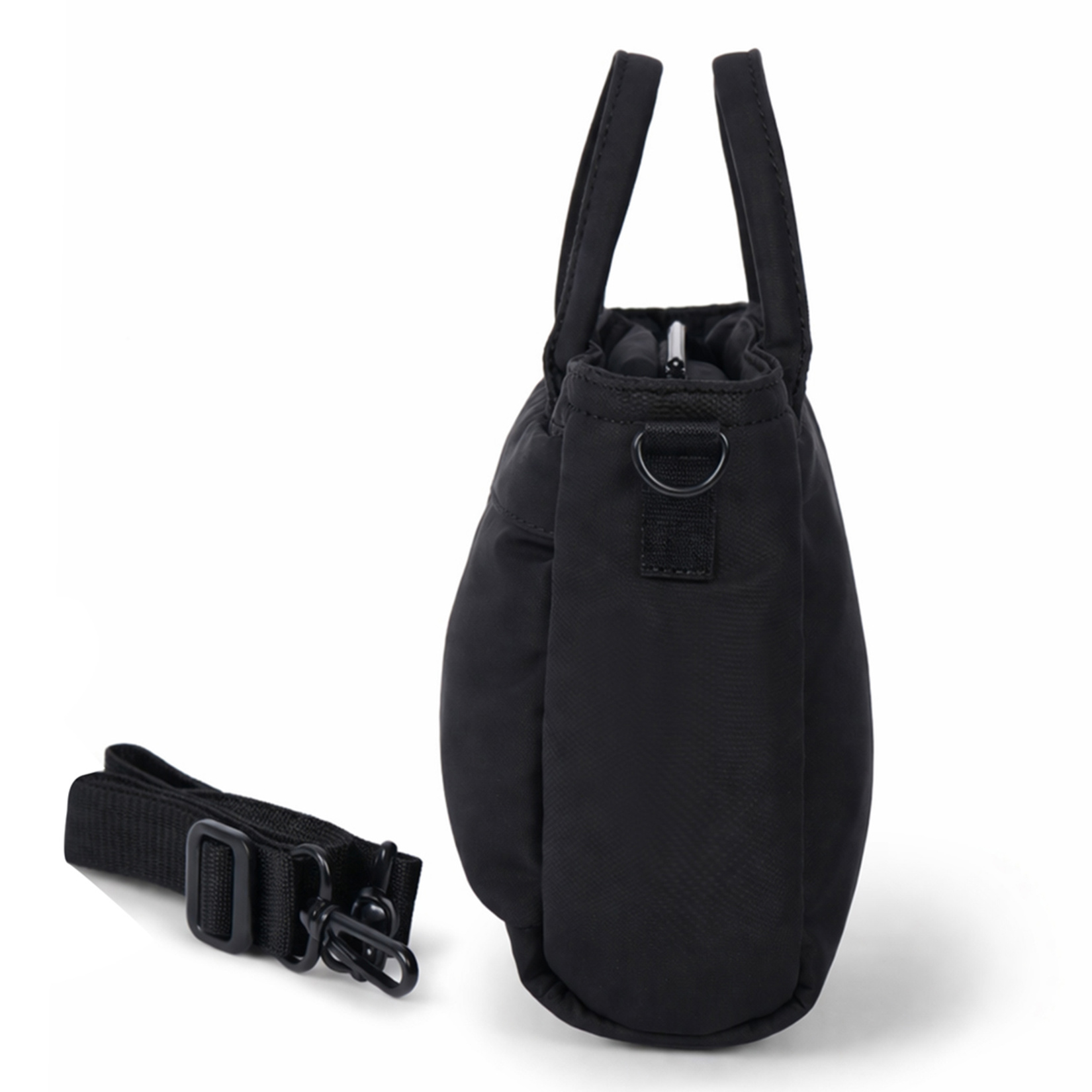 Uniqlo 261-481364-09 2 Way Utility Kadın Çanta Siyah - Görsel 3