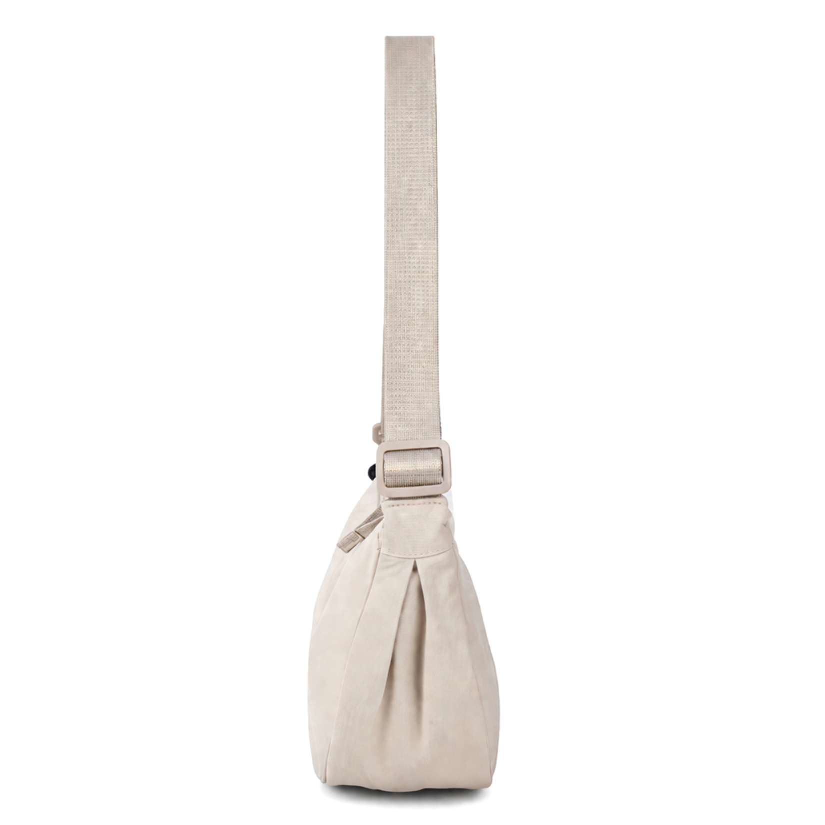 Uniqlo 261-478708-32 Round Mini Kadın Omuz Çantası Bej - Görsel 3