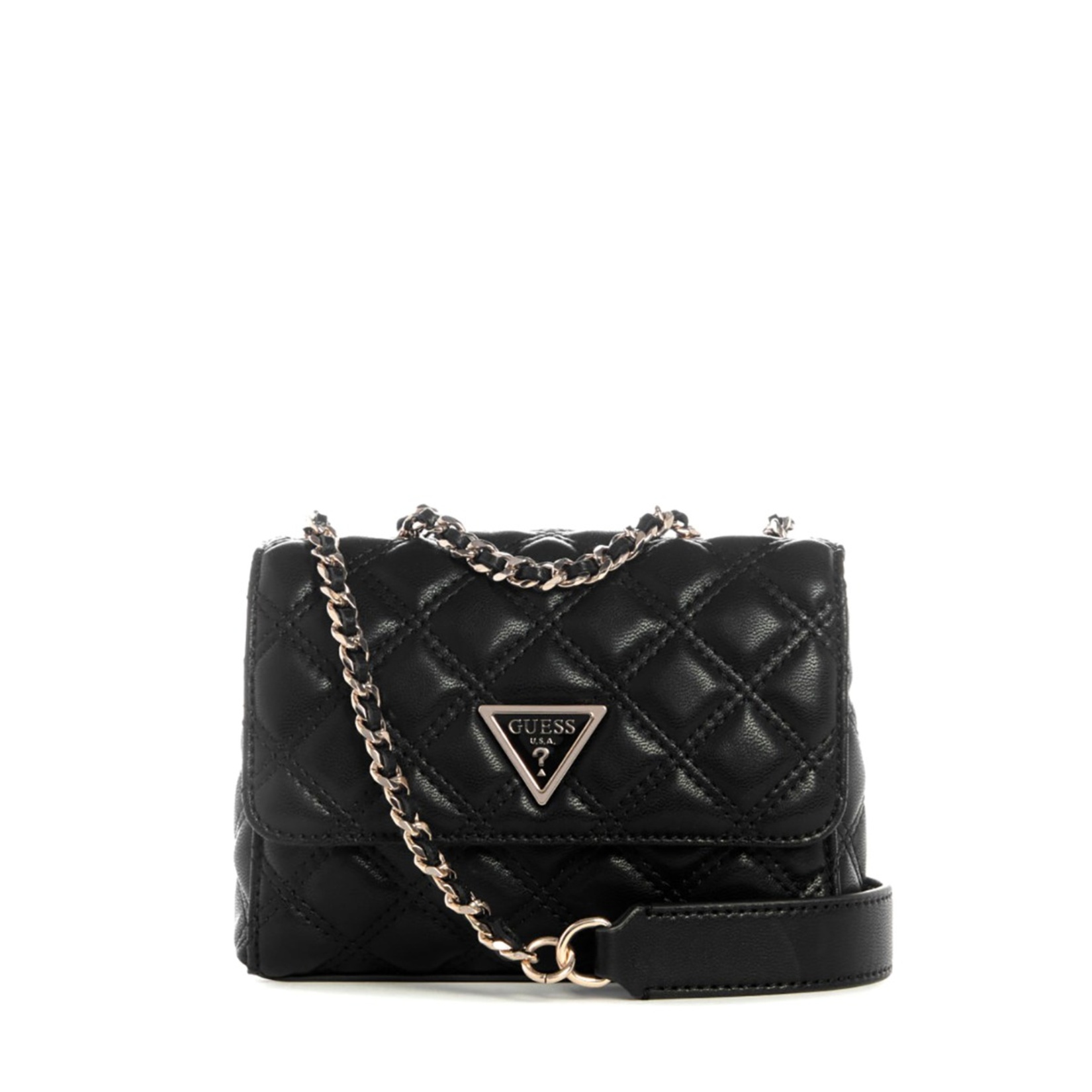 Guess QG967374-Black Guilly Kadın Omuz Çantası Siyah - Görsel 1