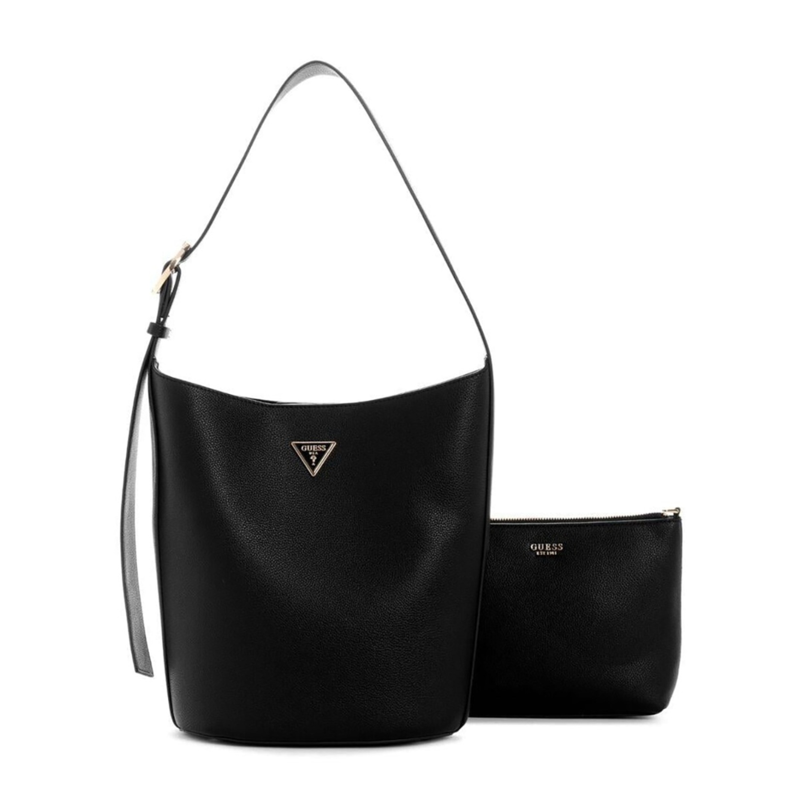 Guess BG697404-BLK Meridian Kadın Omuz Çantası Siyah - Görsel 1