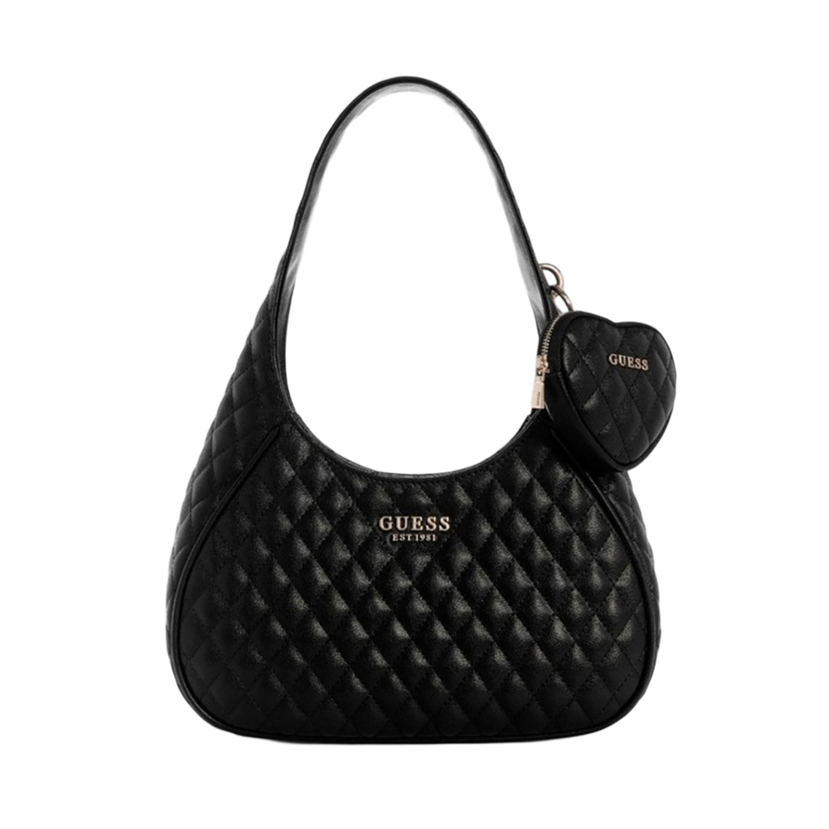 Guess QG989401-Black Atabey Kadın Omuz Çantası Siyah - Görsel 1