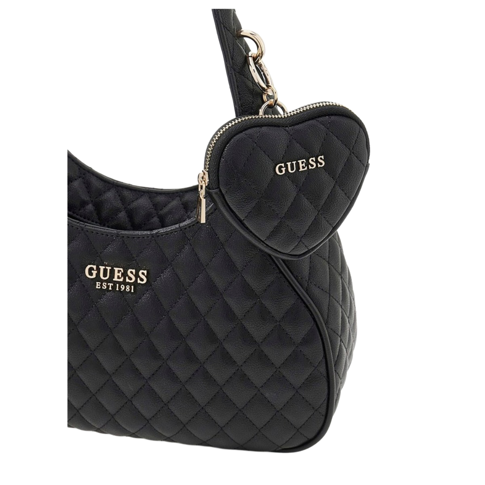 Guess QG989401-Black Atabey Kadın Omuz Çantası Siyah - Görsel 4