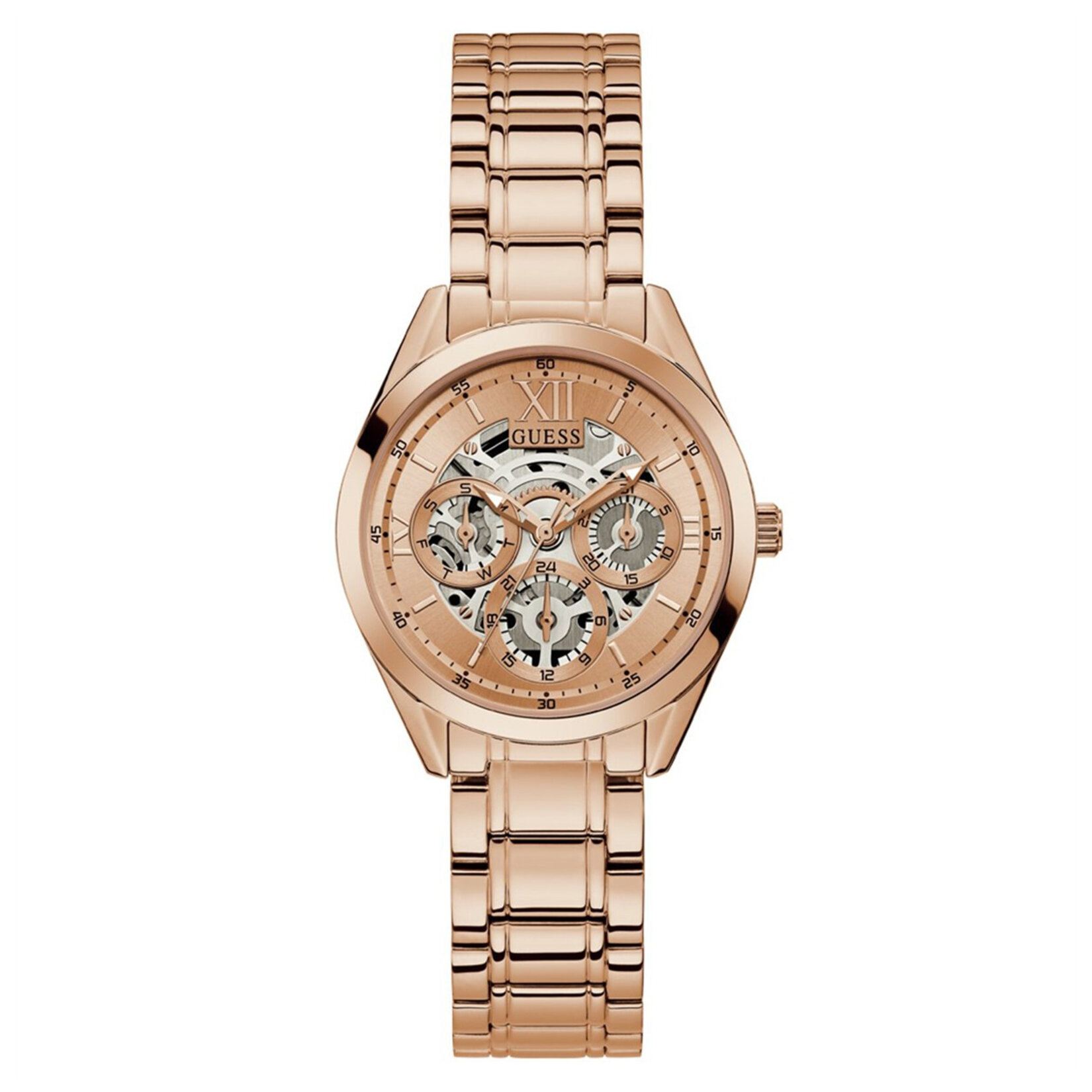 Guess GW0253L3 Kadın Kol Saati Bronz 34 Mm - Görsel 1