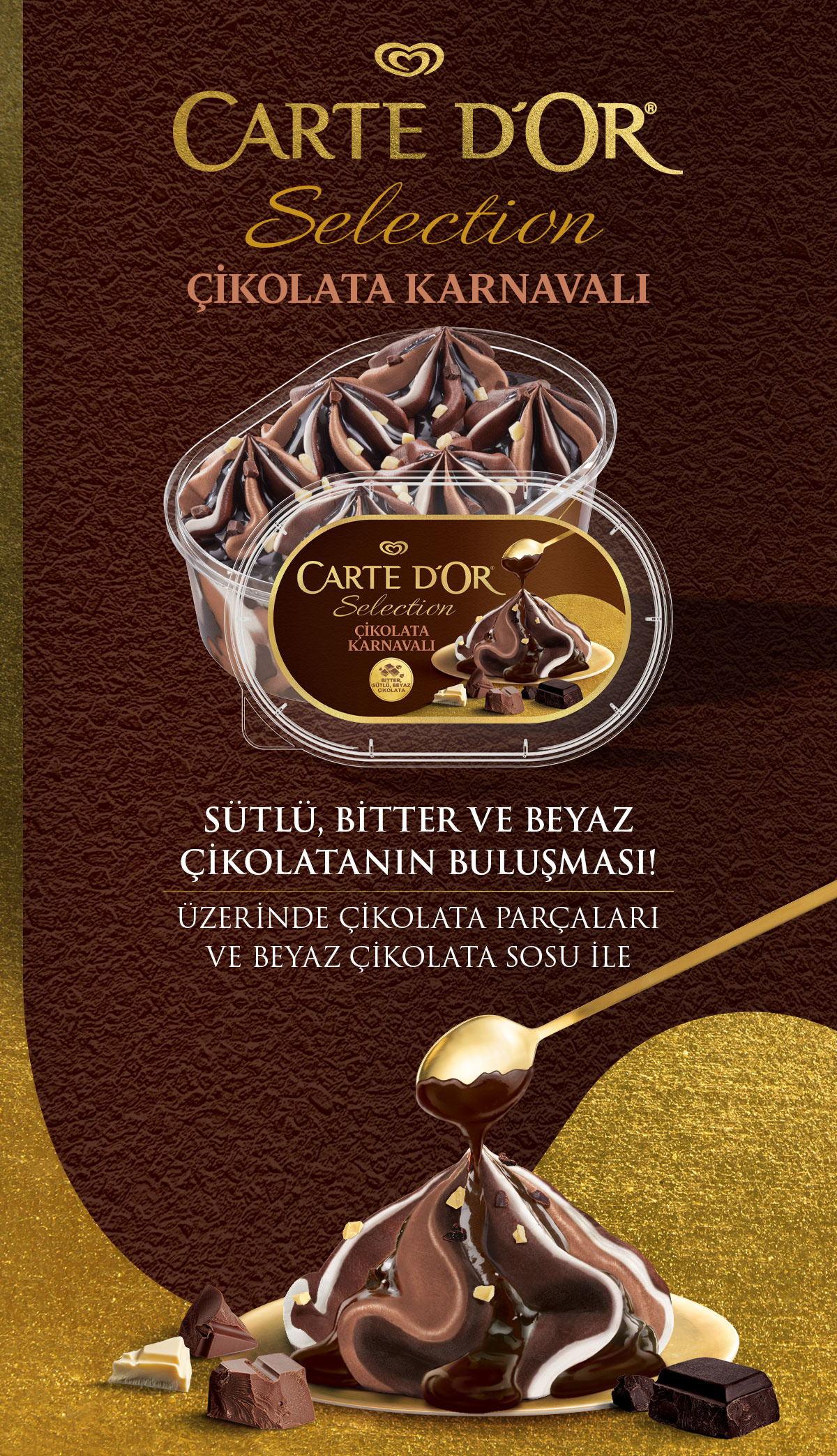 Carte d'Or Selection Çikolata Karnavalı 800 Ml