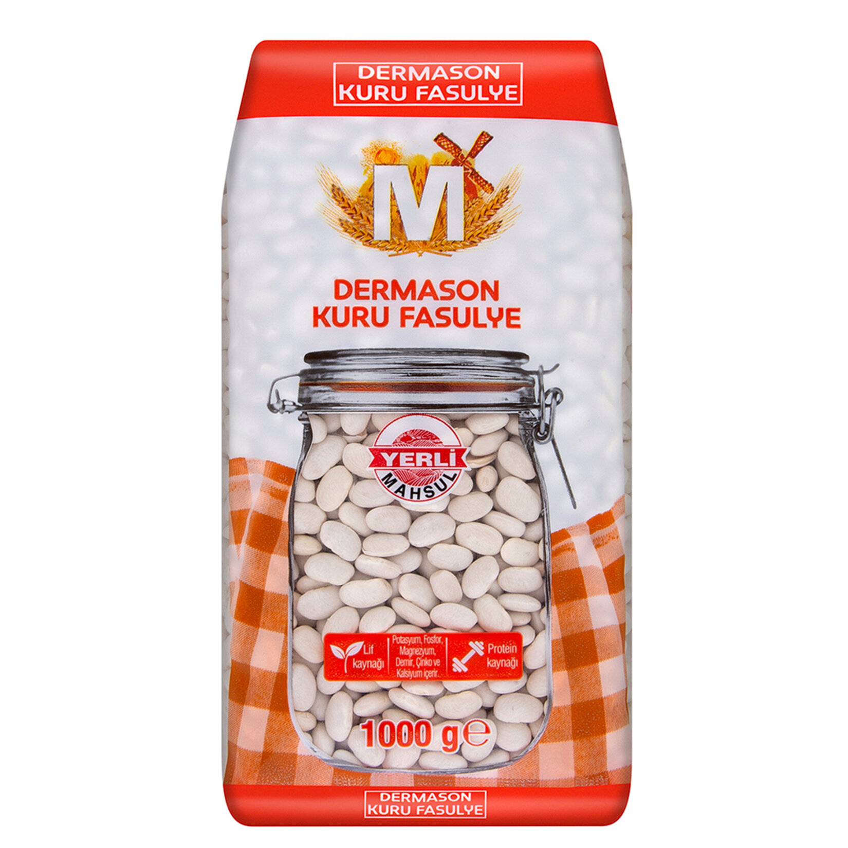 Migros Dermason Kuru Fasulye 1 Kg - Görsel 1