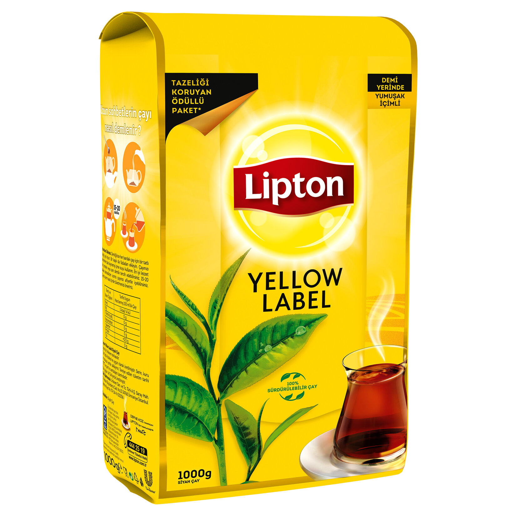 Lipton Yellow Label Çay 1 Kg - Görsel 2