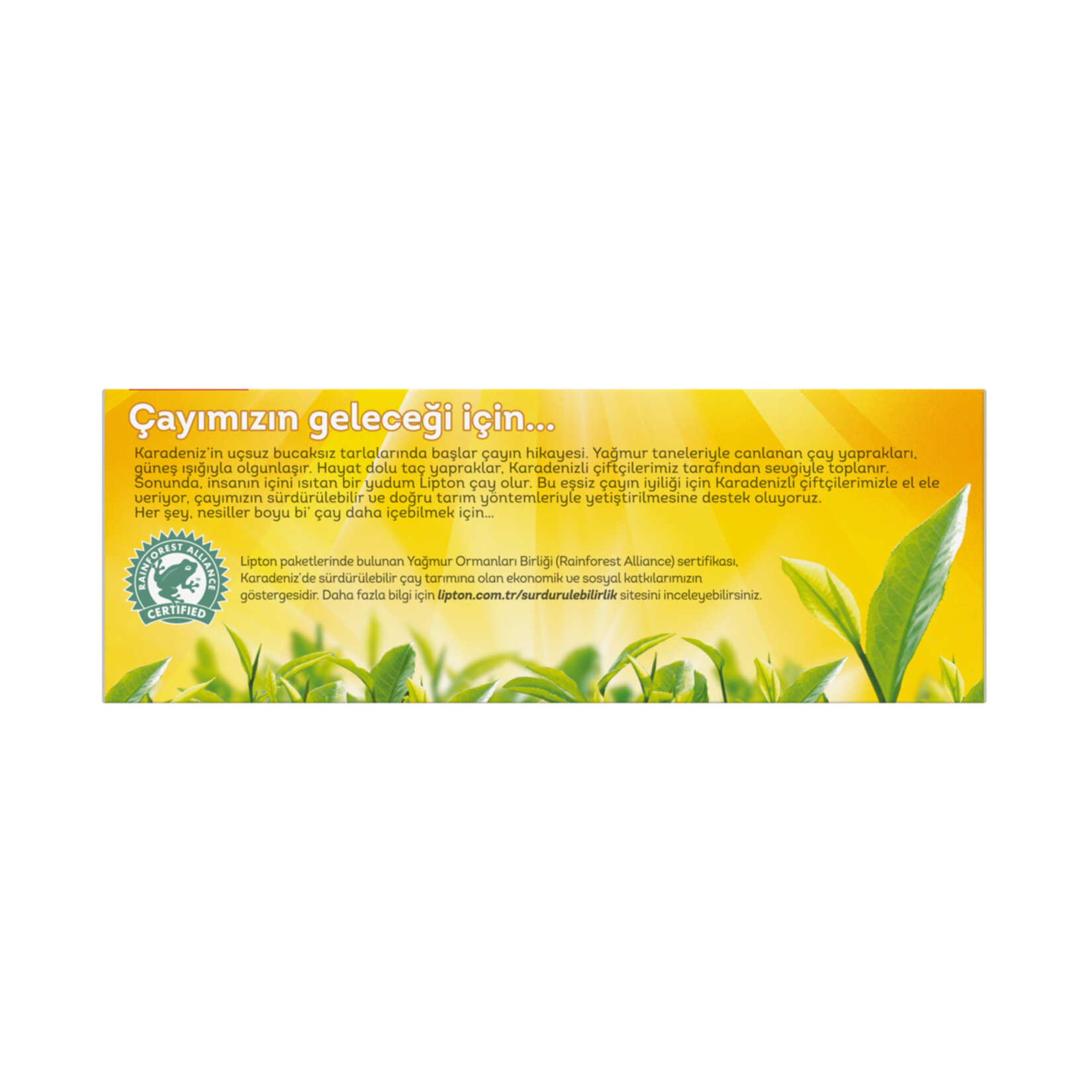 Lipton Yellow Label Bardak Poşet Çay 100'lü 200 G - Görsel 3