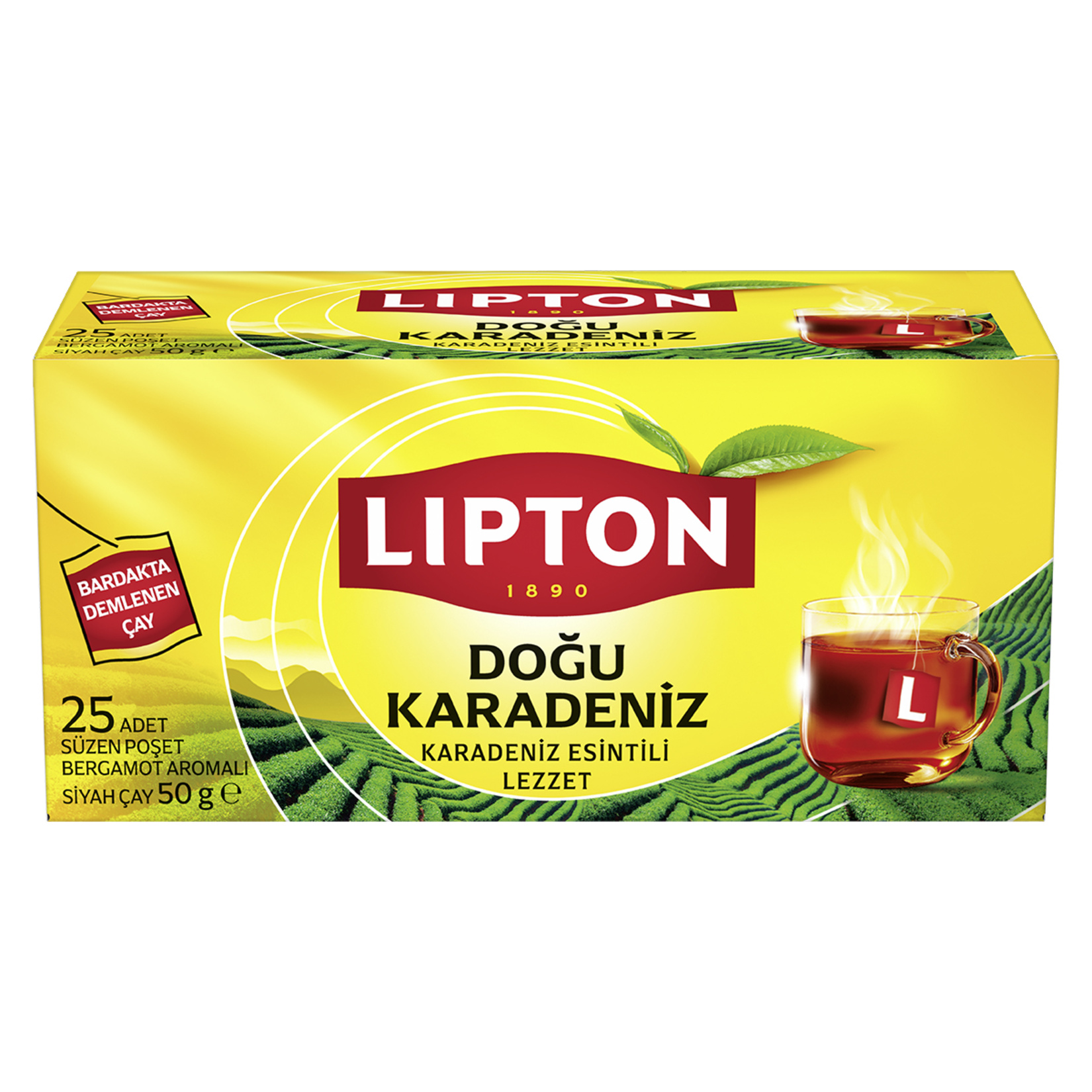 Lipton Bardak Poşet Çay Doğu Karadeniz 25'li - Görsel 1