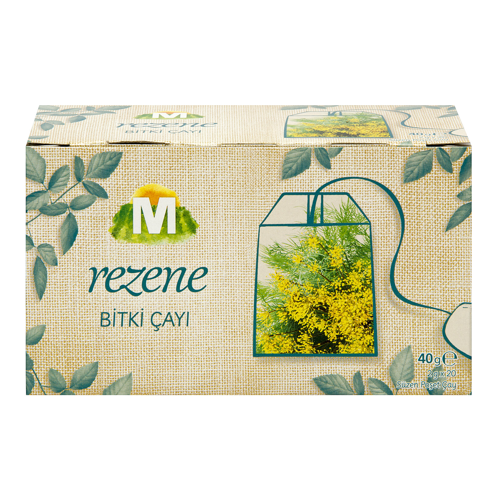 Migros Rezene Bardak Poşet Çay 20'li 40 G - Görsel 1