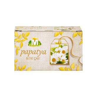 Migros Papatya Bardak Poşet Çay 20'li 26 G