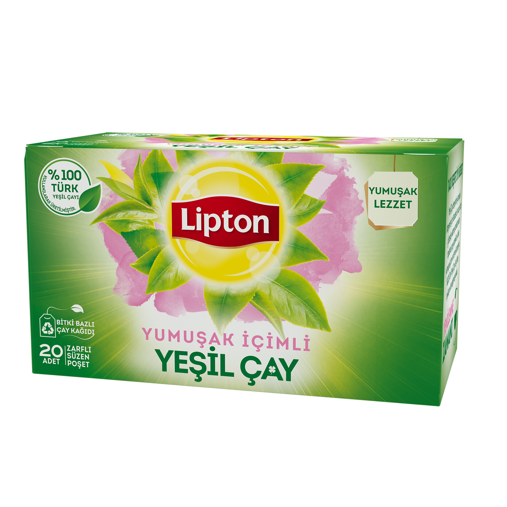 Lipton Yeşil Çay Yumuşak İçimli 20'li 20 G - Görsel 3
