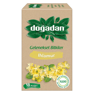 Doğadan Ihlamurlu Karışık Bitki Çayı 18'li 29 G