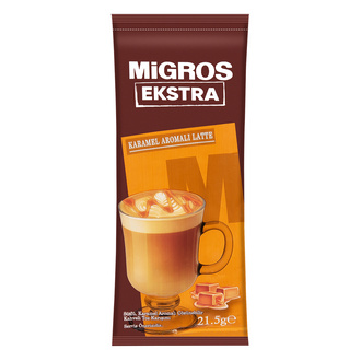 Migros Ekstra Karamel Aromalı Latte 21.5 G