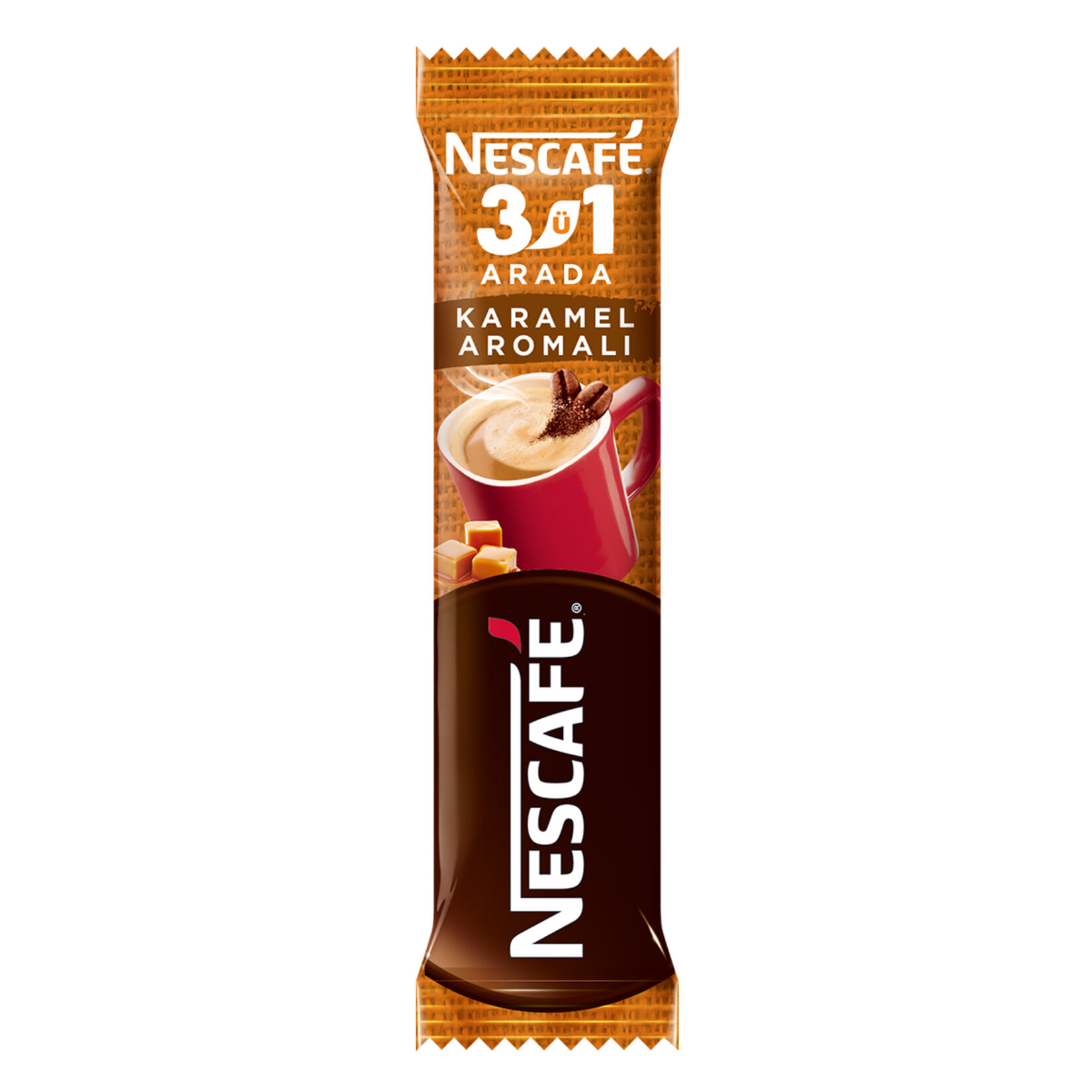 Nescafé 3ü 1 Arada Karamel Aromalı 17,7 G 10'lu Paket - Görsel 3