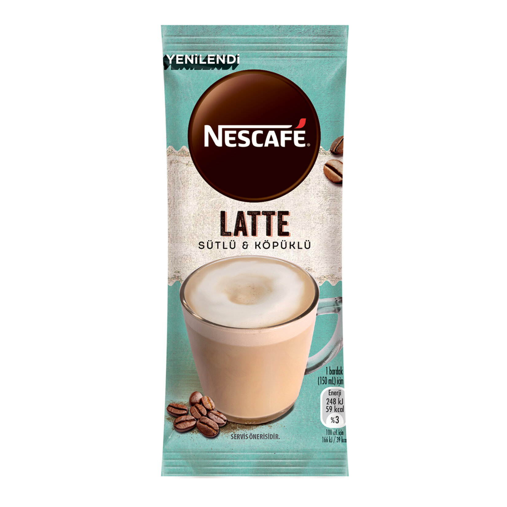 Nescafe Latte Sütlü ve Köpüklü Kahve Karışım 14.5 G