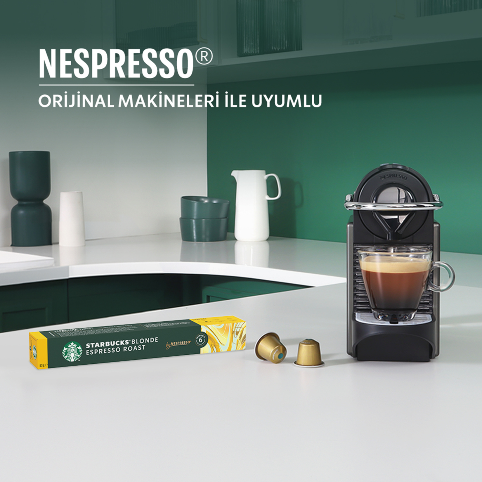 Starbucks By Nespresso Blonde Espresso Kapsül Kahve 10'lu 53 G - Görsel 3