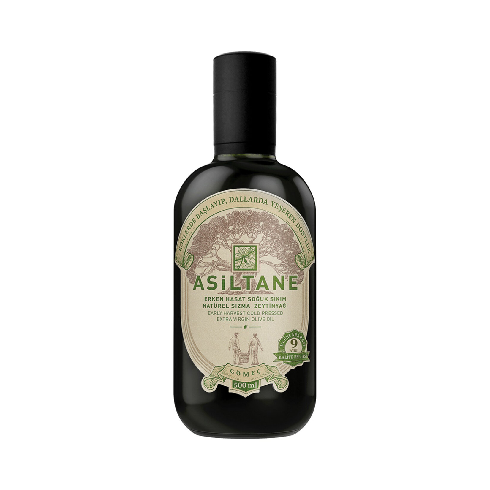 Asiltane Erken Hasat Soğuk Sıkım Zeytinyağı 500 Ml