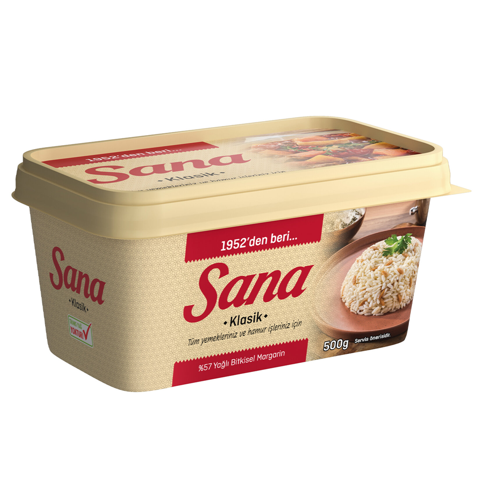 Sana Kase Margarin Klasik 500 G - Görsel 3