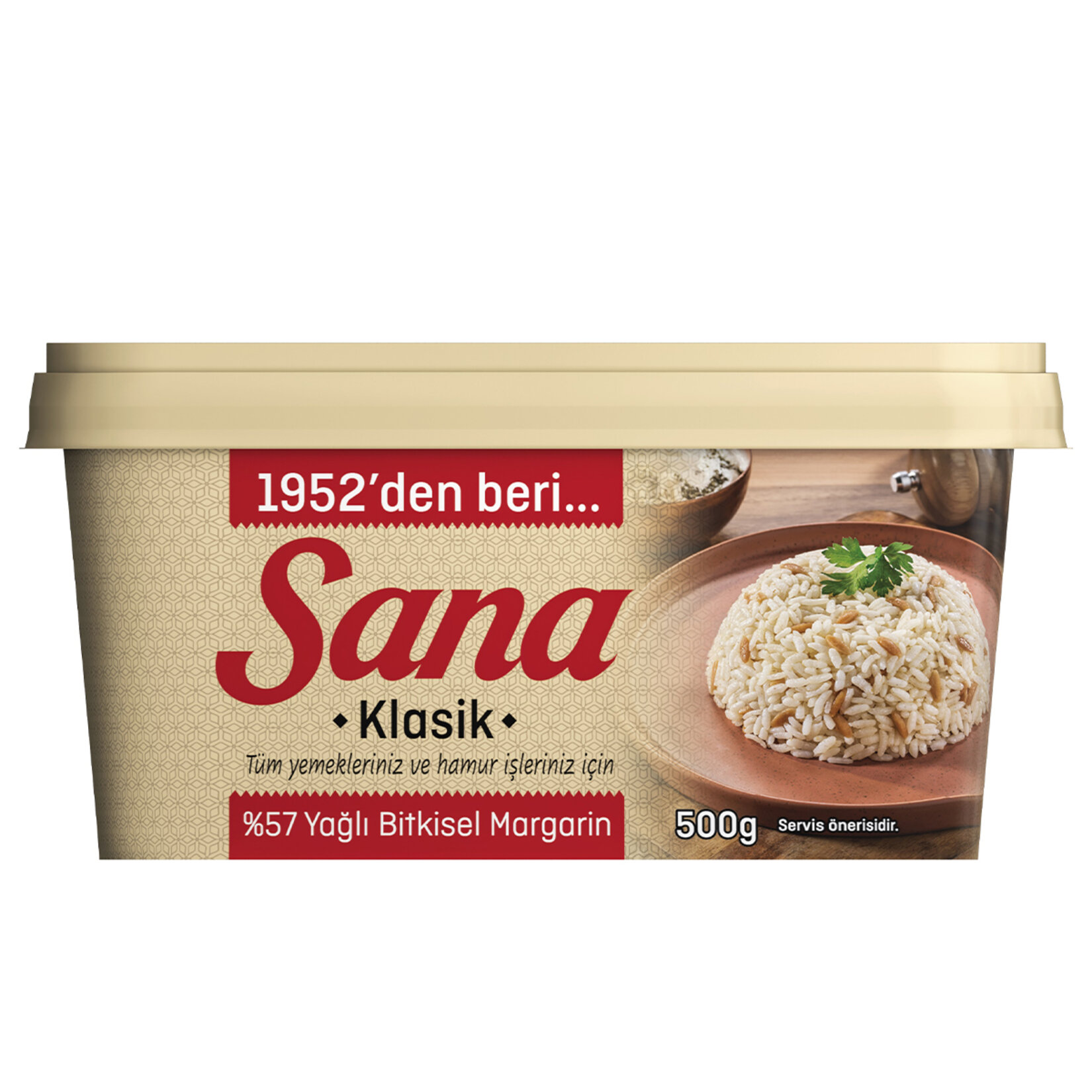 Sana Kase Margarin Klasik 500 G - Görsel 2