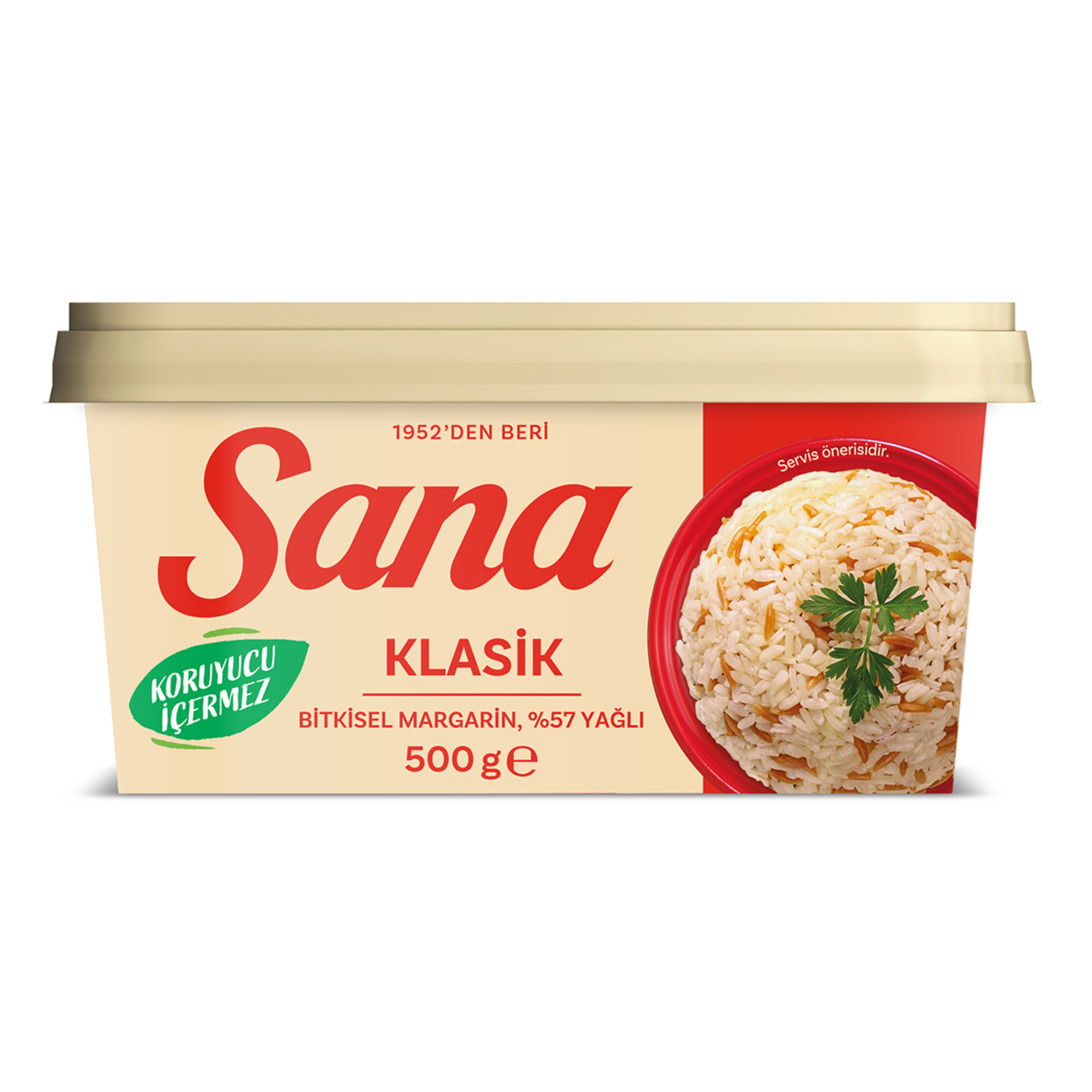 Sana Kase Margarin Klasik 500 G - Görsel 1