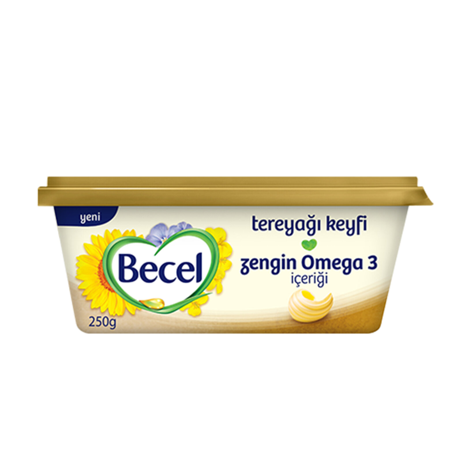 Becel Kase Margarin Tereyağı Keyfi 250 G - Görsel 1