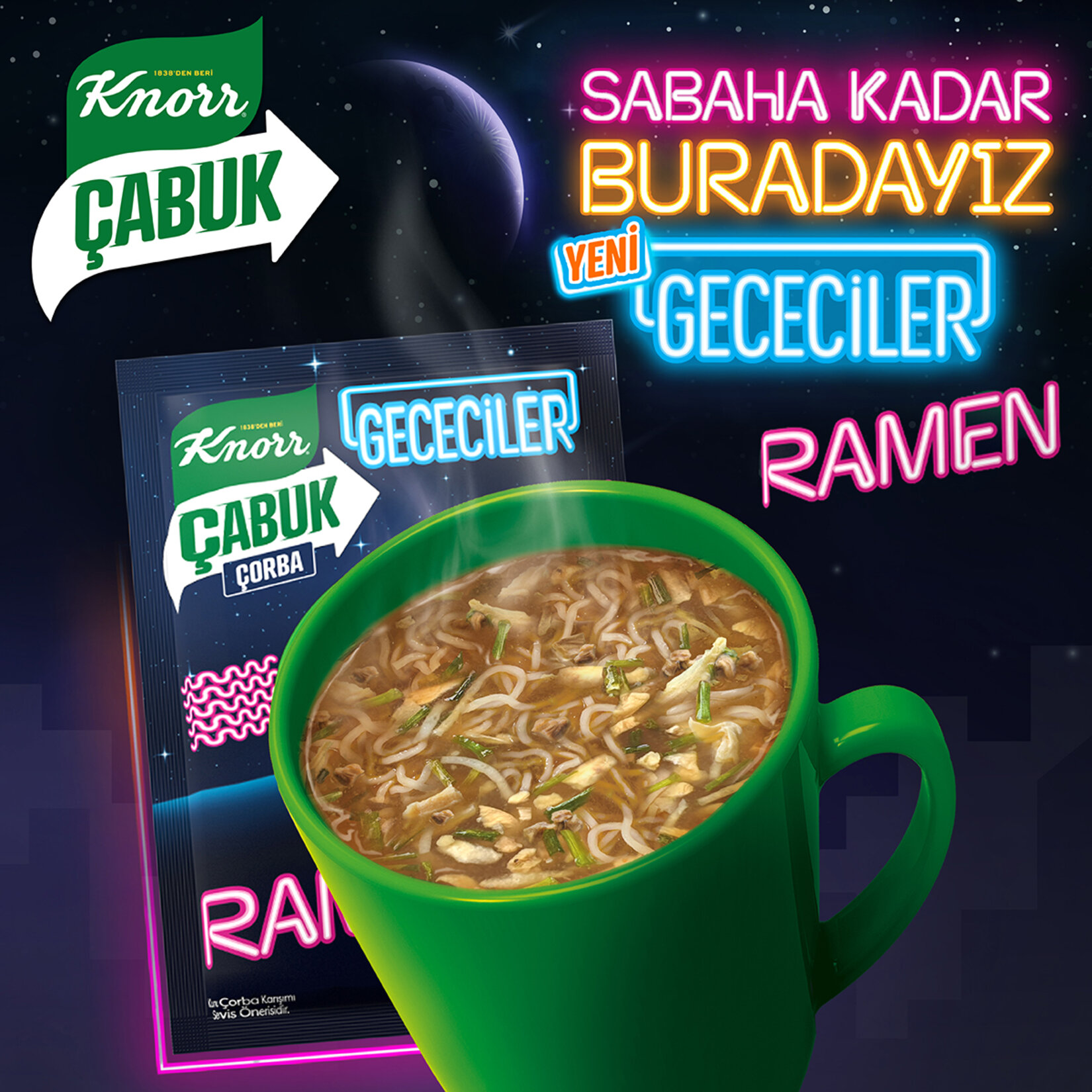 Knorr Çabuk Çorba Ramen 17 G - Görsel 3