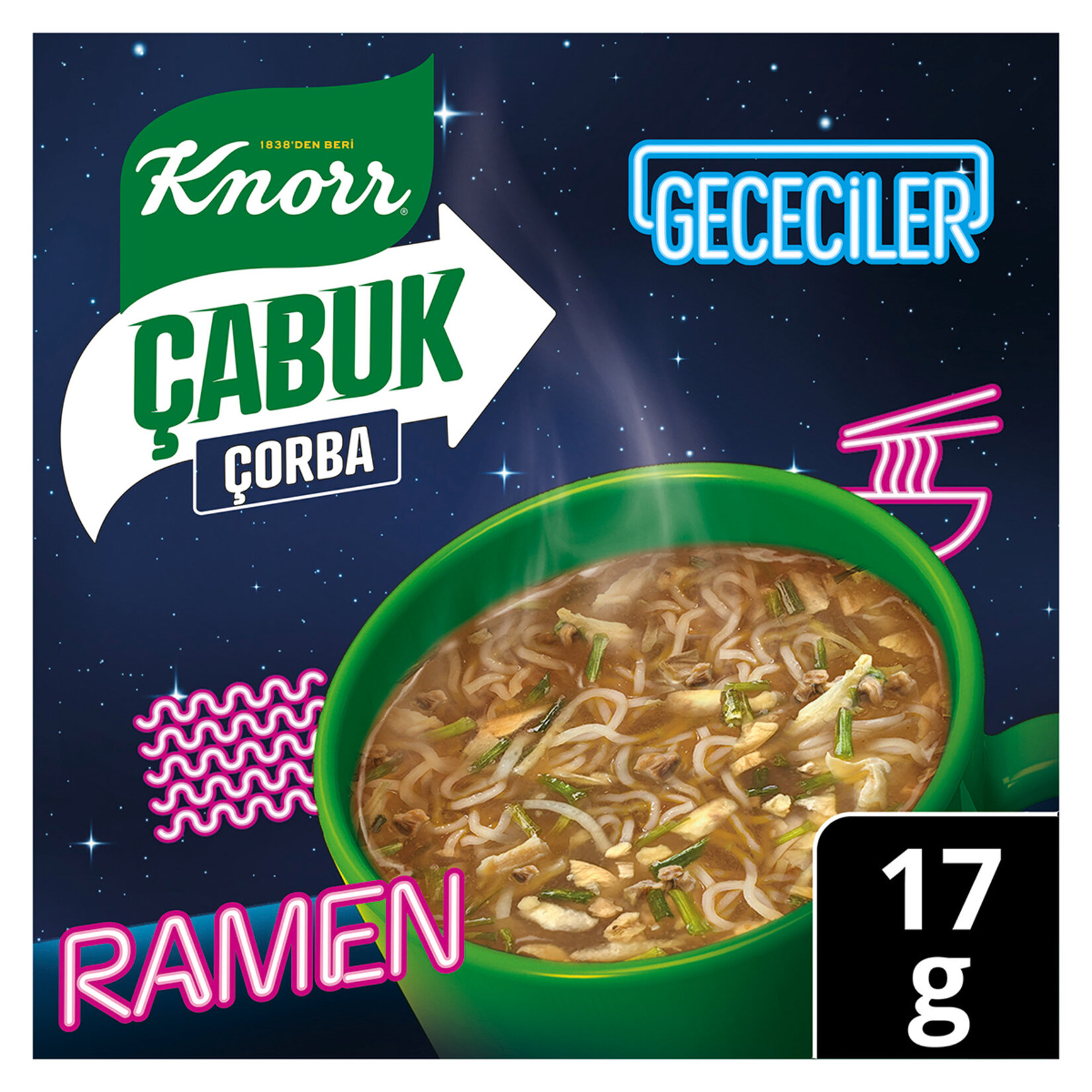 Knorr Çabuk Çorba Ramen 17 G - Görsel 2
