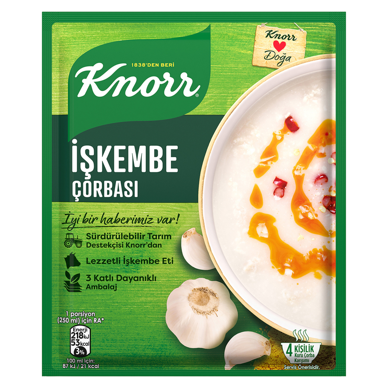 KNORR İŞKEMBE ÇORBASI 63G