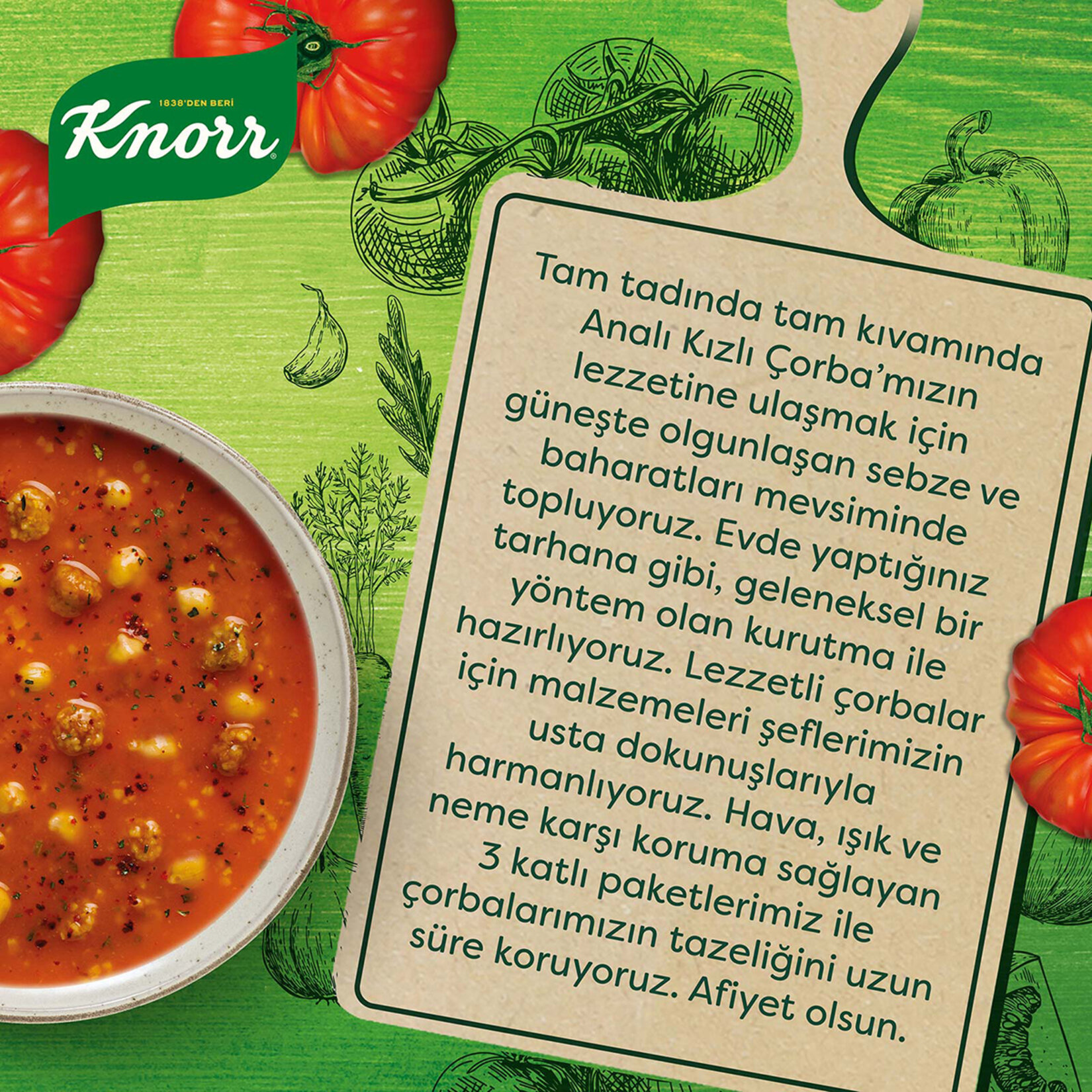 Knorr Analı Kızlı Çorbası 70 G - Görsel 5