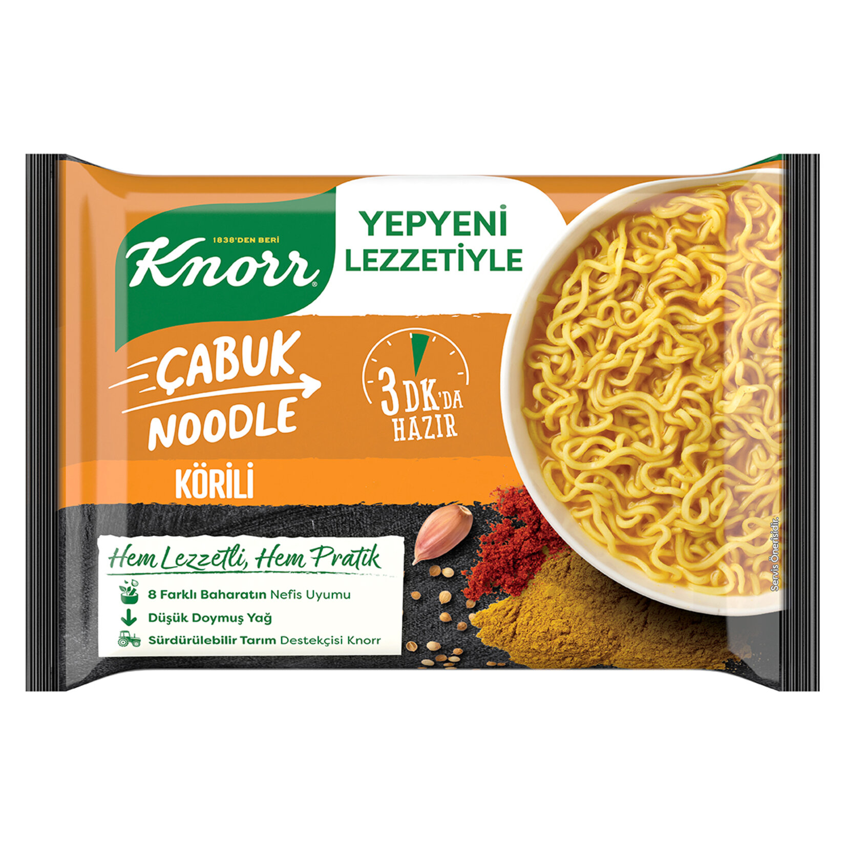Knorr Çabuk Noodle Körili 66 G - Görsel 1