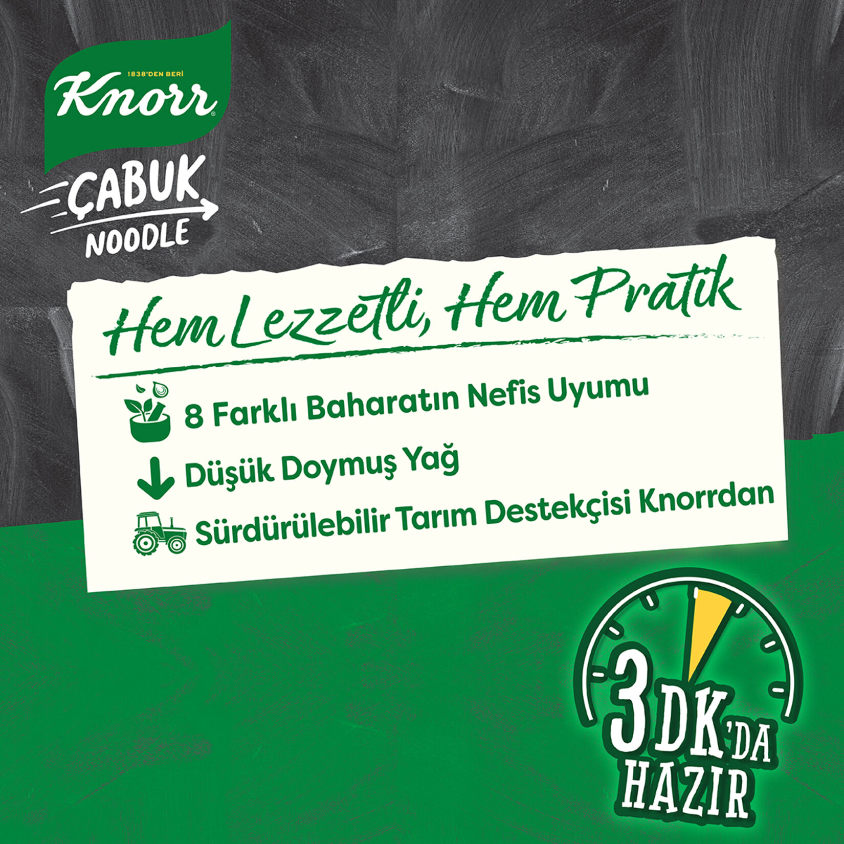 Knorr Çabuk Noodle Körili 66 G - Görsel 5
