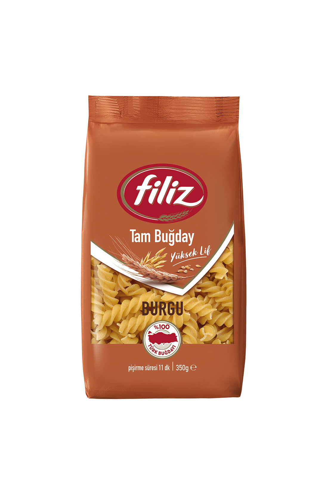 Filiz Tam Buğday Burgu Makarna 350 G - Görsel 1