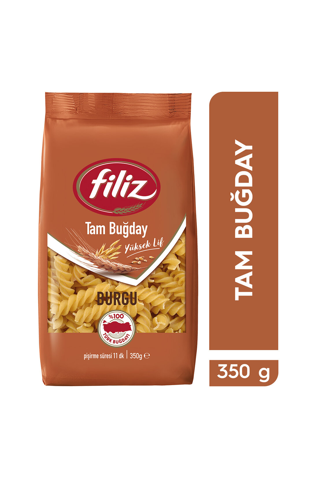 Filiz Tam Buğday Burgu Makarna 350 G - Görsel 2