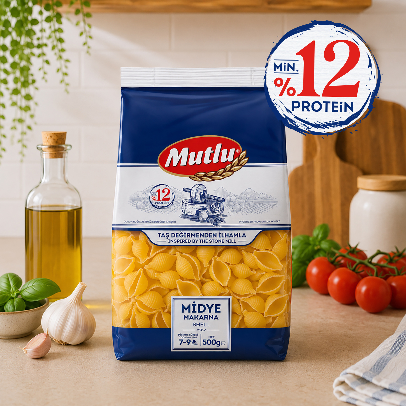 Mutlu Midye Makarna 500 G - Görsel 2
