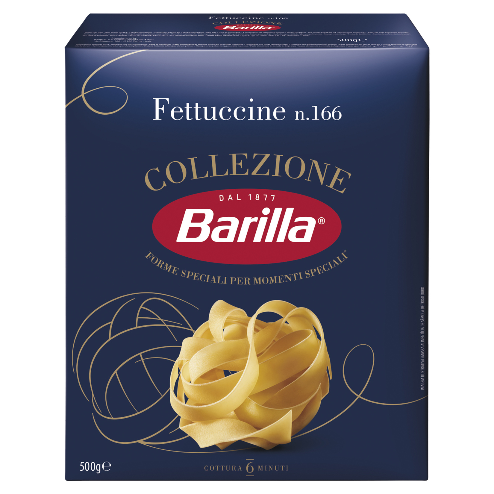 Barilla Fettuccine (Fettucini) Makarna 500 G - Görsel 2