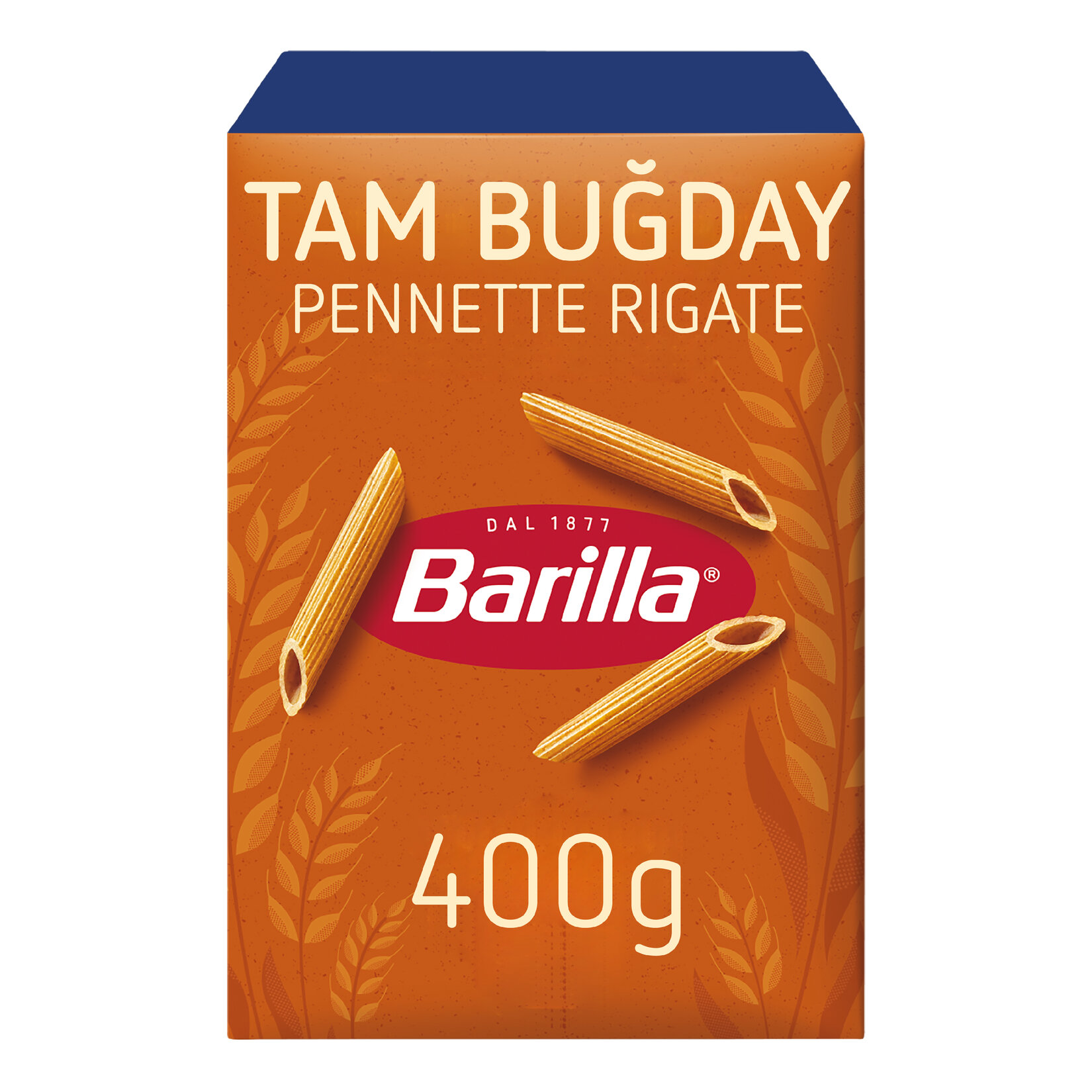 Barilla Tam Buğday Kalem Makarna (Integrale Pennette Rigate) 400 G - Görsel 1